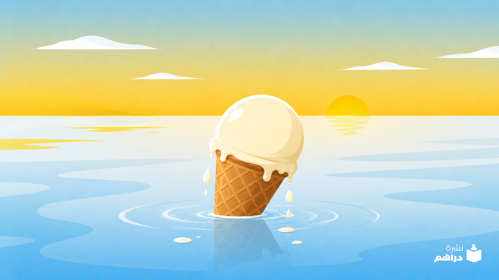 الاسكريم بيخليك تغرق!🍦